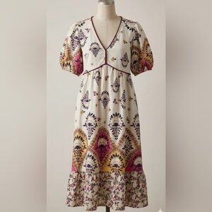 Fig and flower Floral Print Women's Dress